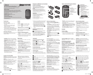 Bedienungsanleitung LG T500GO Handy