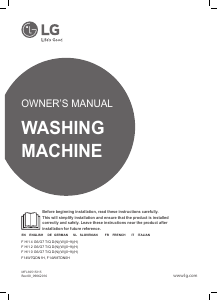 Manual LG F14G6TDN2H Washing Machine