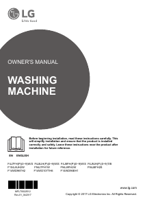 Manual LG F14WD107TH6 Washing Machine