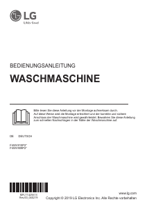 Bedienungsanleitung LG V9W900 Waschmaschine