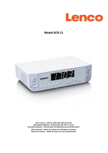 Manual Lenco KCR-11WH Radio