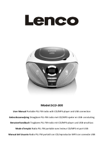 Handleiding Lenco SCD-300PK Stereoset