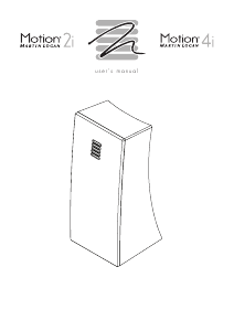 Mode d’emploi MartinLogan Motion 4i Haut-parleur