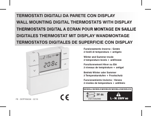 Handleiding Perry 1TP TE530B Zefiro Thermostaat