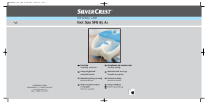 Instrukcja SilverCrest SFB 85 A1 Masażer do stóp