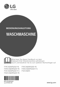 Bedienungsanleitung LG F12C3QDH Waschmaschine