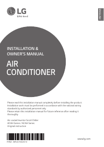Manual LG ACAH060LBAA Air Conditioner