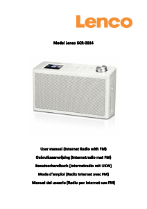 Manual Lenco KCR-2014 Radio