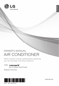 Manual LG ODUSPLIT6 Air Conditioner