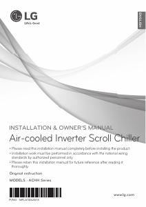 Manual LG ACHH020LBAA Air Conditioner