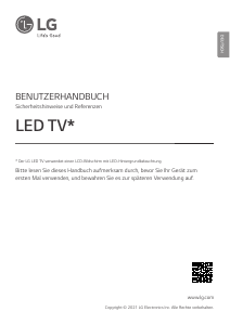 Bedienungsanleitung LG 43UP80009LR LED fernseher