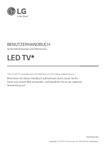 Manual de uso LG 50UM76007LB Televisor de LED