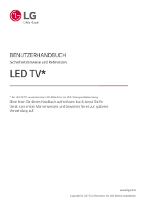 Bedienungsanleitung LG 49UT640S0ZA LED fernseher