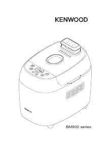 Brugsanvisning Kenwood BM900 Bagemaskine