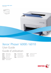 Handleiding Xerox Phaser 6010 Printer