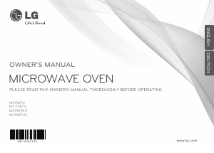 Handleiding LG MS1987US Magnetron