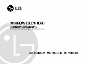 Bedienungsanleitung LG MS-1944GUW Mikrowelle