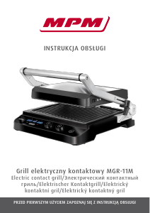 Manual MPM MGR-11M Contact Grill