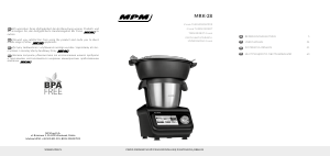 Bedienungsanleitung MPM MRK-28 Küchenmaschine