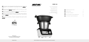 Manual MPM MRK-18 Food Processor