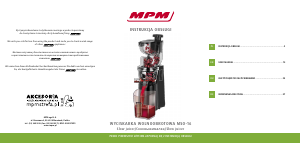 Manual MPM MSO-16 Juicer