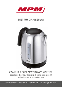 Manual MPM MCZ-102M Kettle