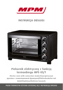 Vadovas MPM MPE-05/T Orkaitė