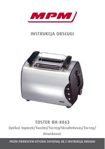 Manuál MPM BH-8863 Toustovač