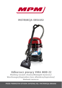Manual MPM MOD-22 Vacuum Cleaner