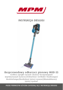 Manual MPM MOD-33 Vacuum Cleaner