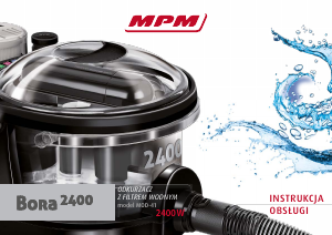 Manual MPM MOD-41 Vacuum Cleaner