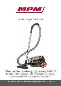 Manual MPM MOD-25 Vacuum Cleaner