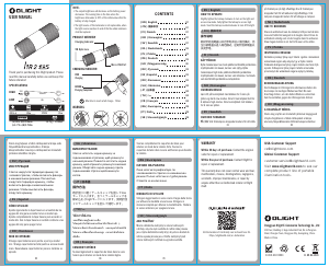 Руководство Olight i1R 2 Фонарь