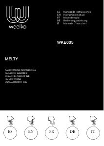 Manuale Weelko WKE005 Scaldacera