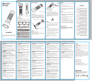 説明書 Olight Javelot Mini 懐中電灯