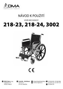 Manuál DMA 218-24 Invalidní vozík