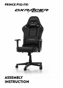 Εγχειρίδιο DXRacer Prince P132-FX1 Καρέκλα γραφείου