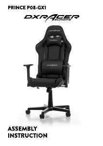 Εγχειρίδιο DXRacer Prince P08-GX1 Καρέκλα γραφείου