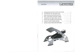 Bedienungsanleitung Michelin 92413 Fusspumpe
