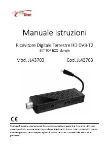 Manuale Jollyline JL43703 Ricevitore digitale