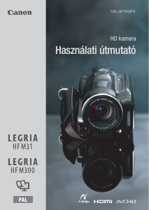 Használati útmutató Canon LEGRIA HF M31 Videokamera