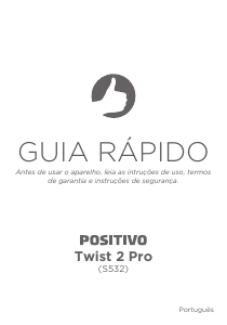 Manual Positivo S532 Twist 2 Pro Telefone celular