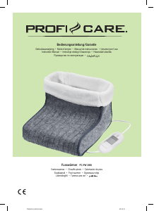 Manual Proficare PC-FW 3058 Foot Warmer