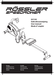 Mode d’emploi Rössler 021120 Speedrower Rameur