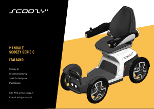 Manuale Scoozy C 4WD Scooter per disabili