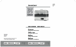 Bedienungsanleitung SilverCrest IAN 385533 Eierkocher