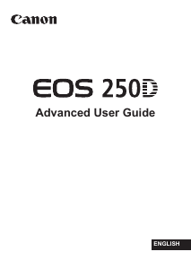 Manual Canon EOS 250D Digital Camera