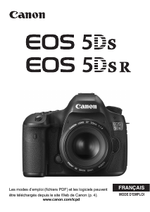 Mode d’emploi Canon EOS 5Ds R Appareil photo numérique