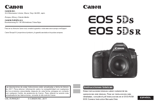 Manual de uso Canon EOS 5Ds R Cámara digital