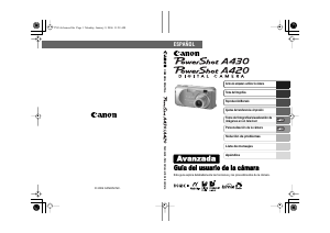 Manual de uso Canon PowerShot A430 Cámara digital